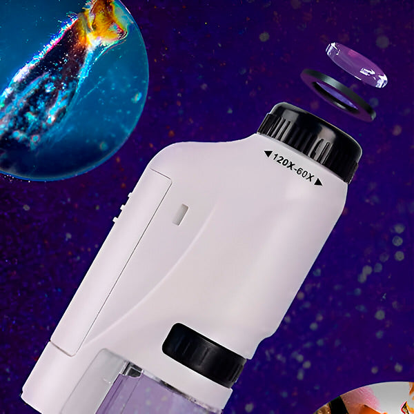 PocketScope™ – Kids Portable Microscope for Nature Discovery